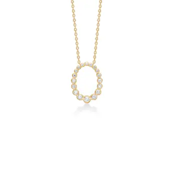 14 kt. vedh. "Auroras Kiss" m. 0,25 ct. W.SI - Mads Z