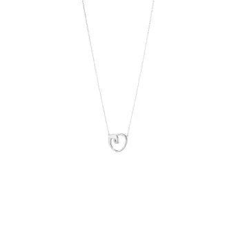 Georg Jensen Heart 2026 sølv halskæde - Georg Jensen
