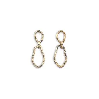 By Birdie Jasmine Golden Ørestikkere (XS) - Øreringe