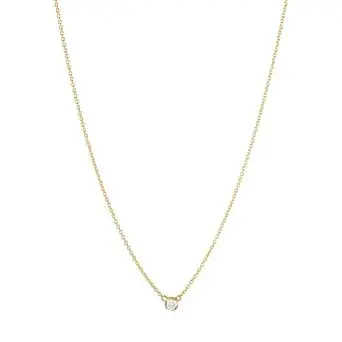 Georg Jensen Signature Diamonds Halskæde m. 0,05ct - Signature Diamonds