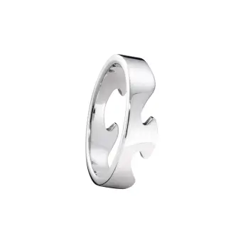 Georg Jensen Fusion 18 kt hvidguld endering - Fusion