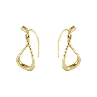 Georg Jensen Mercy små creoler 18kt - Mercy