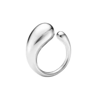 Georg Jensen Mercy sølv ring stor - Mercy