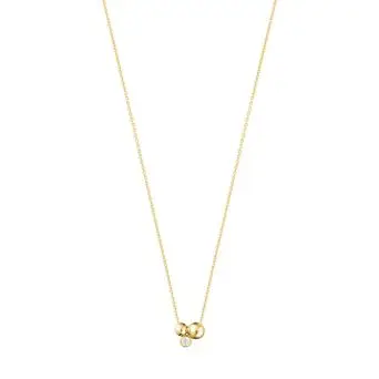 Georg Jensen MOONLIGHT GRAPES Halskæde Med Vedhæng 18 kt. guld, diamanter - Moonlight Grapes