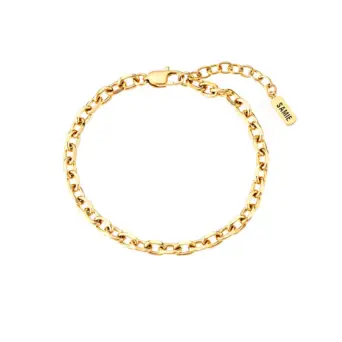 Samie forgyldt stål armbånd 17+3cm - Samie Udsalg