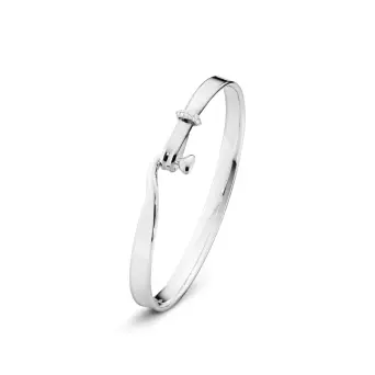 Georg Jensen Torun sølv armring med 0,08 ct diamanter - Vivianna Torun