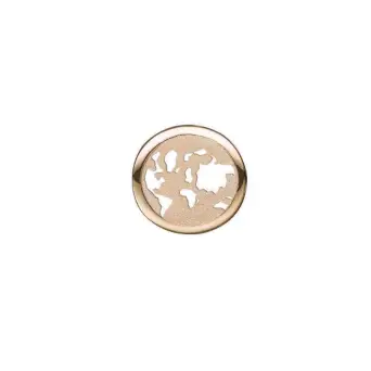 Christina World Explorer sølvforgyldt charm - 4mm Charms