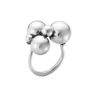 Georg Jensen Moonlight Grapes sølv ring - Moonlight Grapes