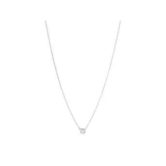 GJ SIGNATURE SOLITAIRE PENDANT 1652B WG DIAMOND 0.10 CT - Signature Diamonds