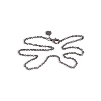 By Birdie Birmingham sølvoxyderet kæde - Kæder