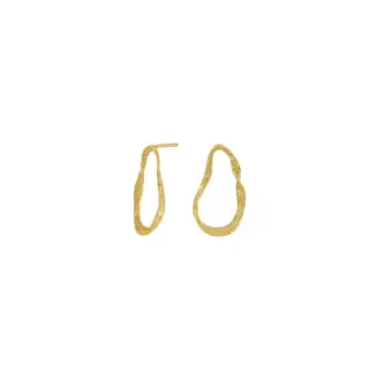 Nordahl Shine52 sølvforgyldte ørestikker - Nordahl Jewellery