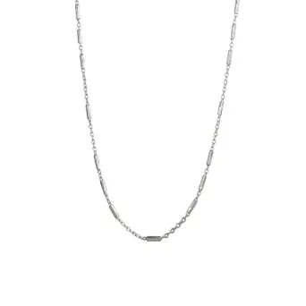 Jeberg Nora sølv halskæde - Jeberg Udsalg