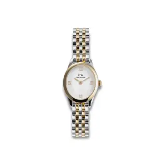 Daniel Wellington Oval Mini bicolor dameur ø25mm - 