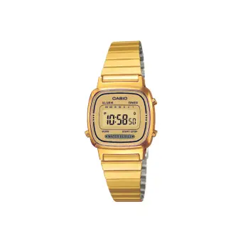 Casio Vintage Digital gold dameur 25mm - 