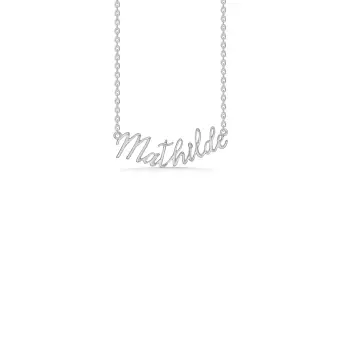 Sølv halskæde "Mathilde" - Studio Z